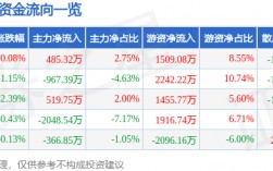 股票行情快报：国科军工（688543）11月6日主力资金净买入485.32万元