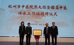 来自成都，熊大经全国名中医传承工作站落户杭州