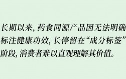 重大突破！药食同源或将迎来“功效标注”时代